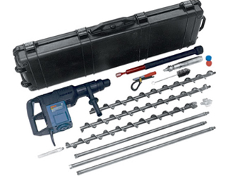 Flighted Auger Kit 电动预打孔土壤取样套件