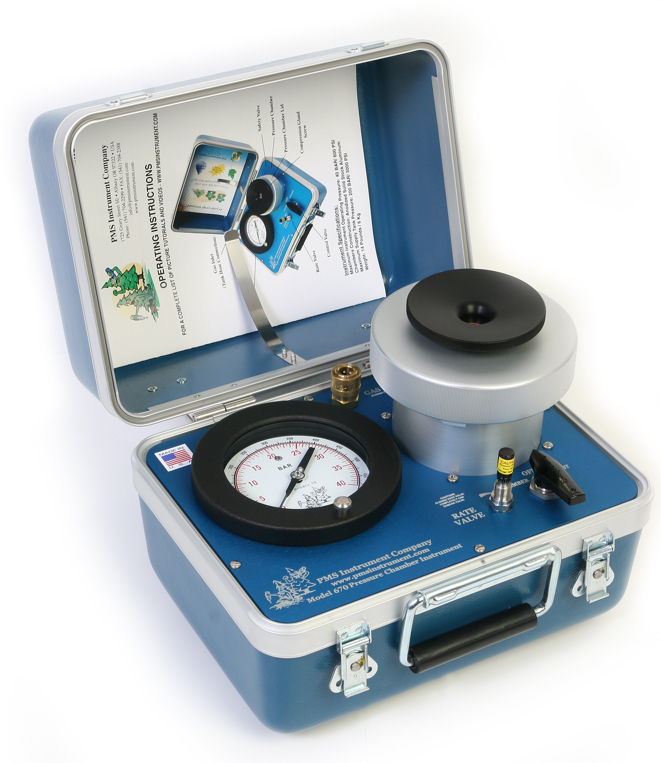 Model 670型植物压力室